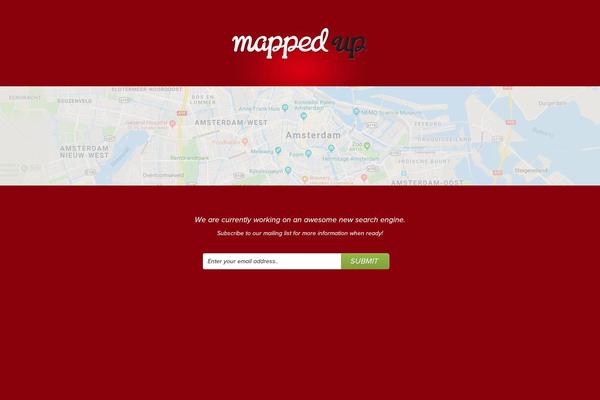 mappedup.com site used Mappedup-soon