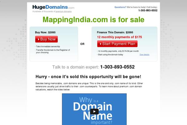 mappingindia.com site used Gexpress