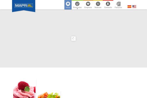 Total theme site design template sample