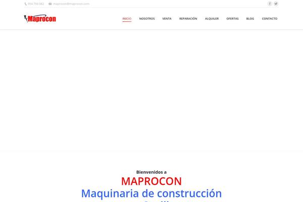 maprocon.com site used Gfpublicidad