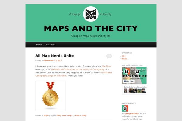 Twenty Eleven theme site design template sample