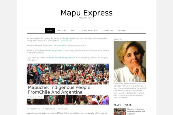 mapuexpress.net site used Biancaa