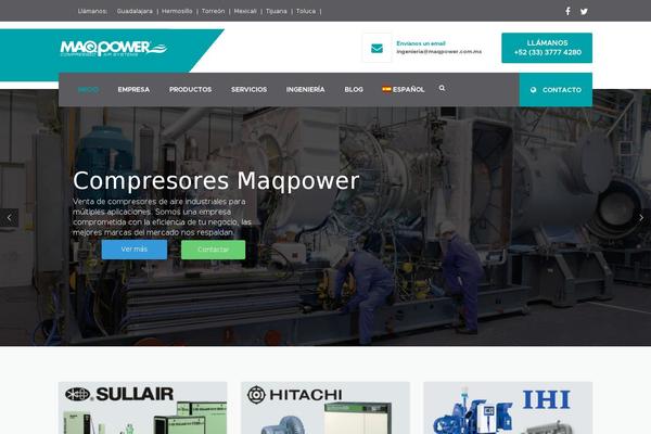 maqpower.com.mx site used Maqpower