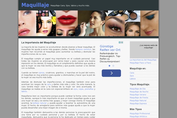 maquillaje.org.es site used Prosense-imggrey