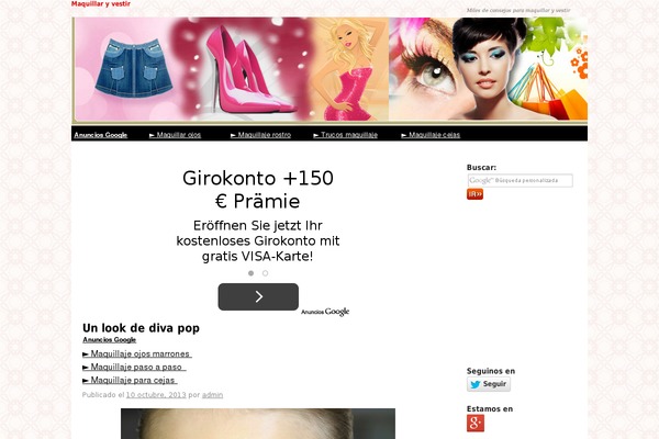 Twenty Ten theme site design template sample