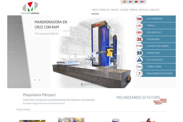 maquinariamarquez.com site used Marquez-understrap