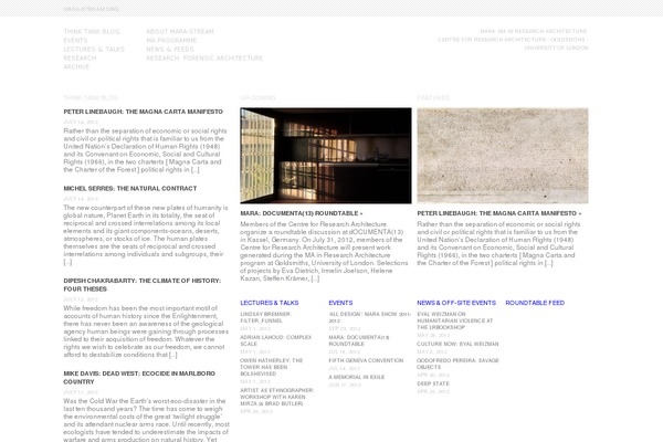 Site using FLV Embed plugin