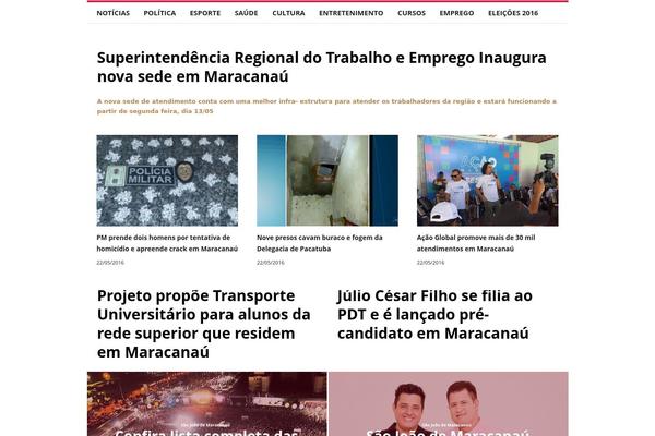 maracanauagora.com.br site used Maracanau_news