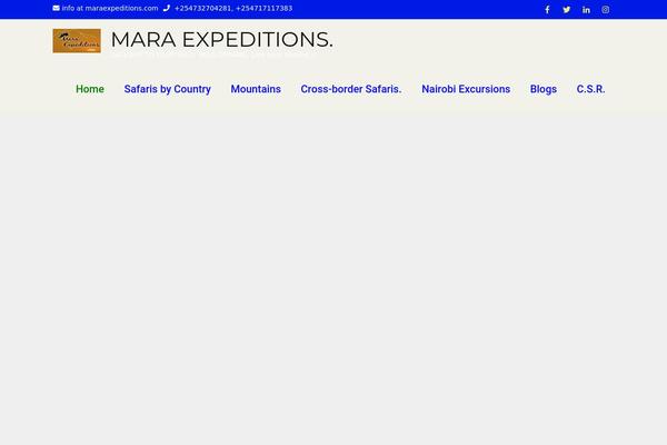 maraexpeditions.com site used Endanger-pro