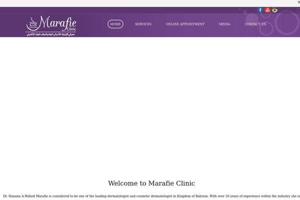 marafieclinic.com site used Spa-beauty