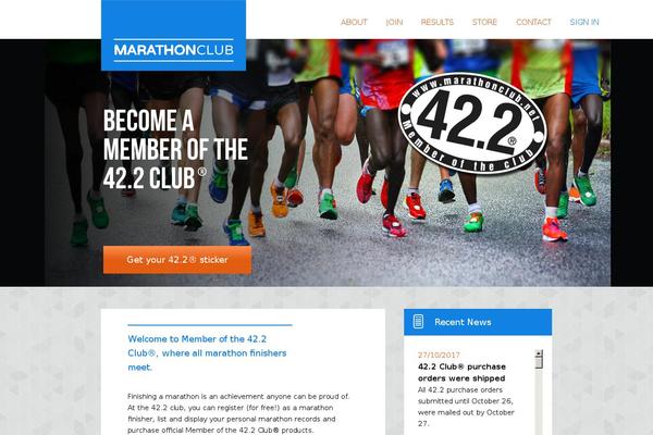 marathonclub.net site used Marathonclub