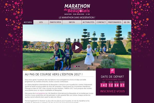 marathondubeaujolais.org site used Divi-enfant-willart