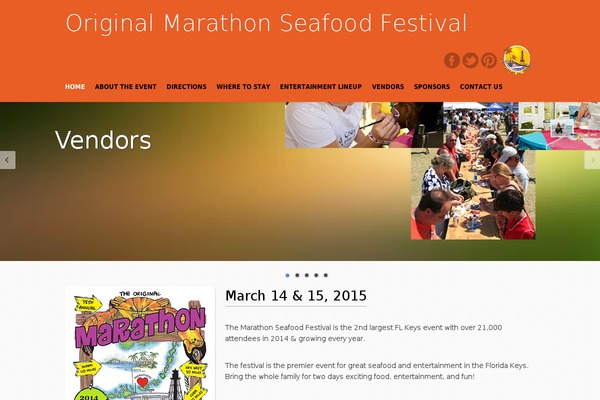 marathonseafoodfestival.com site used Marathon-chamber
