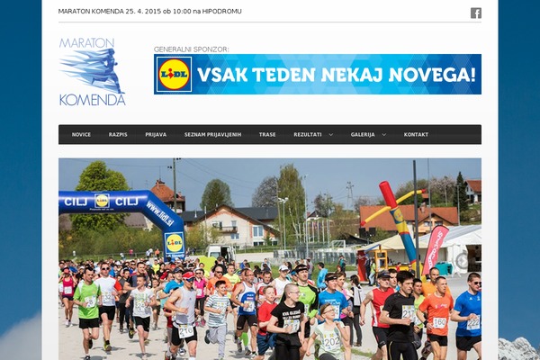 maratonkomenda.si site used Radio Station