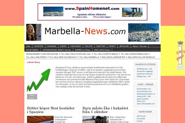 Magazine Basic theme site design template sample