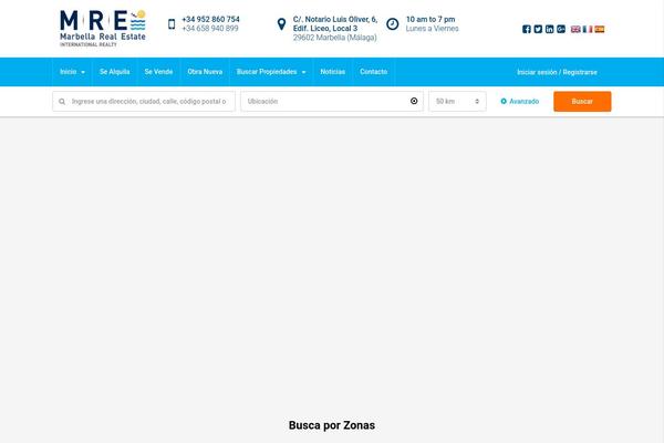 Houzez theme site design template sample