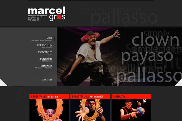 marcelgros.com site used Praenoto