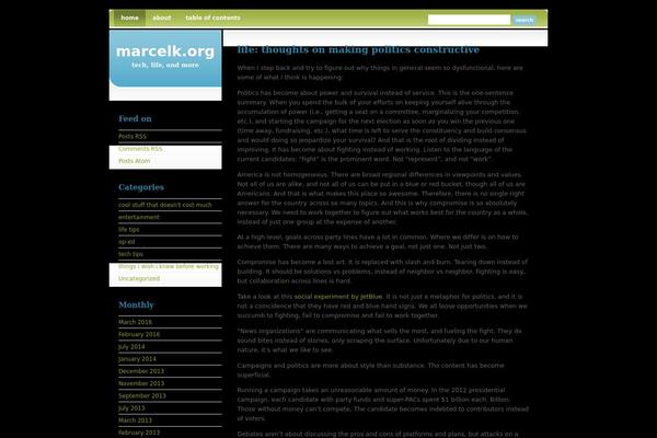 marcelk.org site used Integral-10