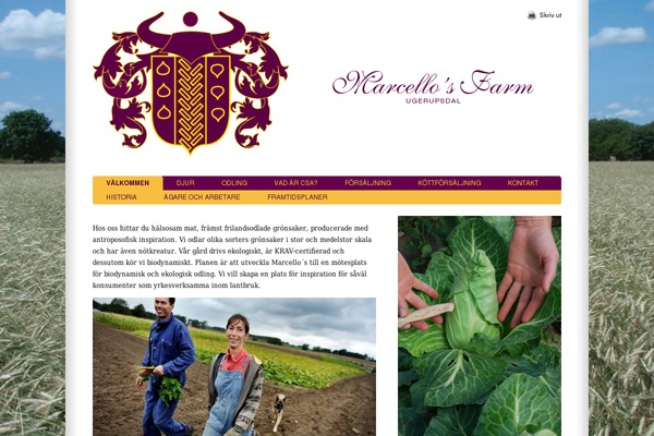 marcellosfarm.se site used Marcello