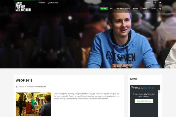 Kallyas theme site design template sample