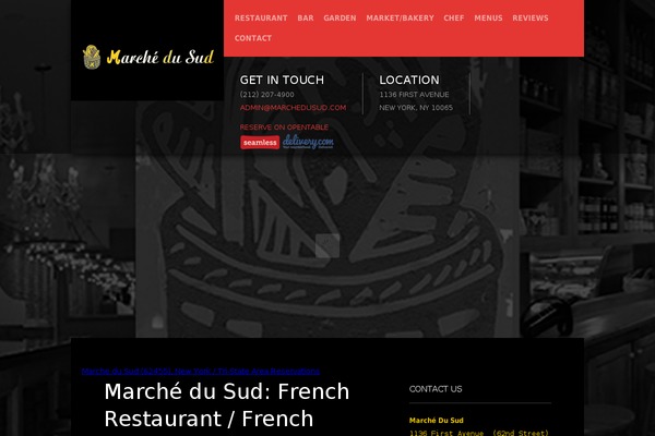 marchedusud.com site used Coffee Shop