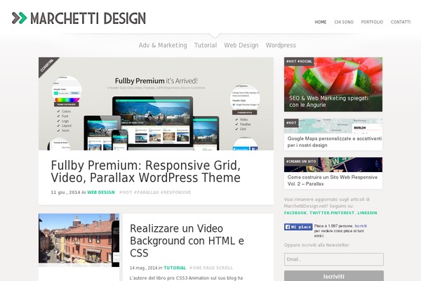 marchettidesign.net site used Marchettidesign-v8-1