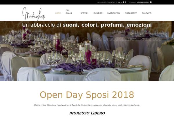 marchiorocatering.com site used Marchioro