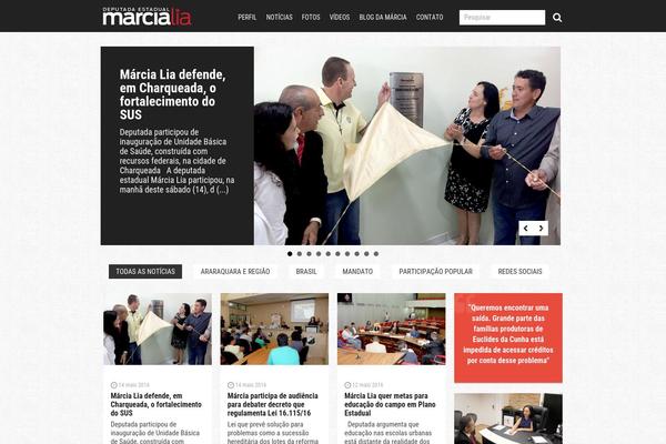 marcialia.com.br site used Marciatheme