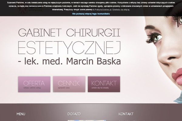 marcinbaska.pl site used Baska