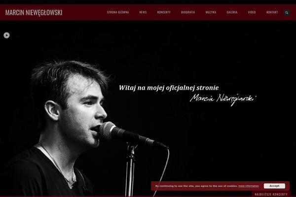 JamSession theme site design template sample