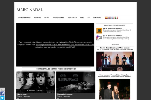 marcnadal.com site used Marc