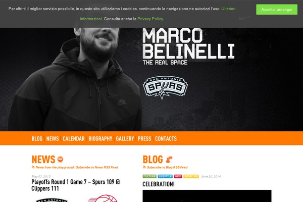 marcobelinelli.it site used Marcobelinelli