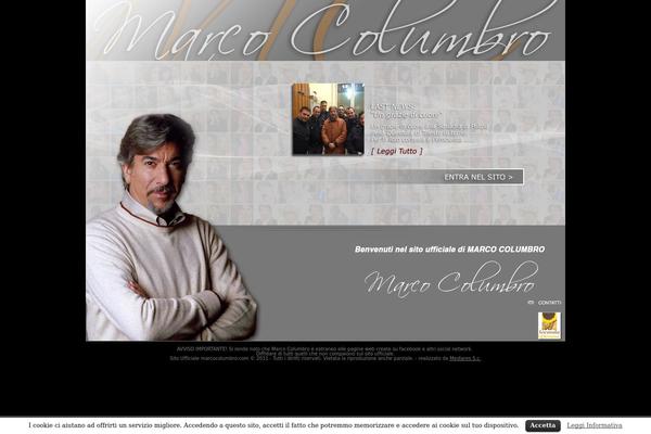 marcocolumbro.com site used Columbro