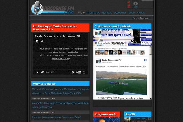 Site using MediaElement.js - HTML5 Video & Audio Player plugin