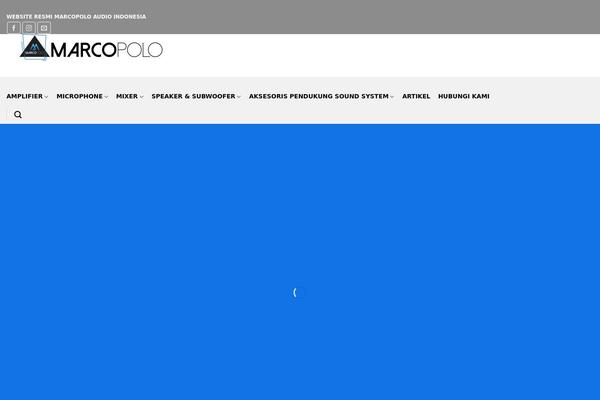 marcopoloaudio.com site used Marcopolo-naya