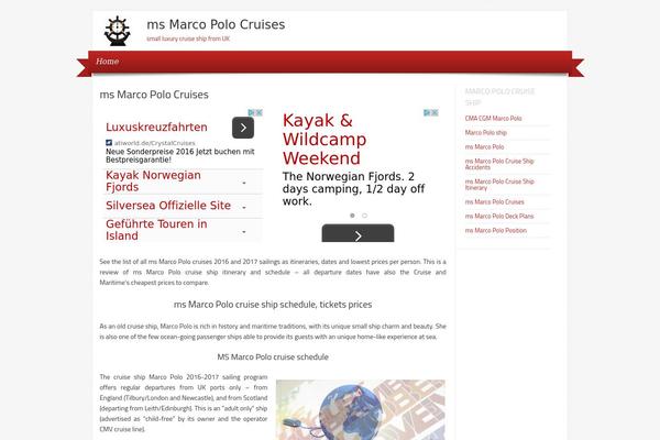 marcopolocruises.net site used Delicacy Pro