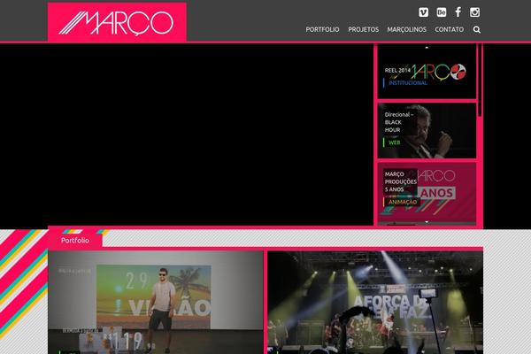 Marco theme site design template sample