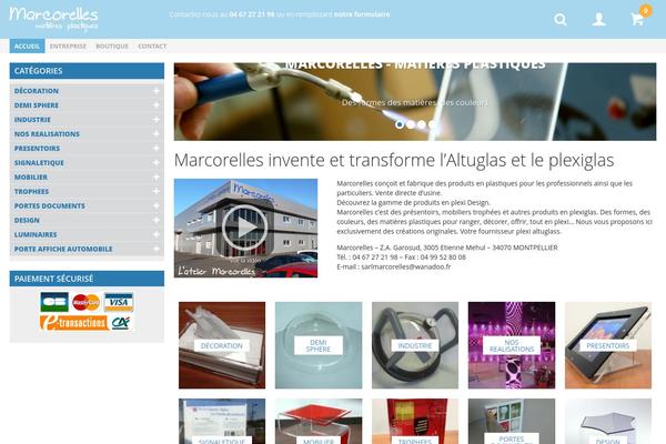 marcorelles.com site used Easyshop