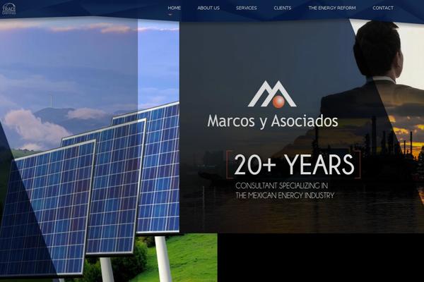 marcos.com.mx site used Mya