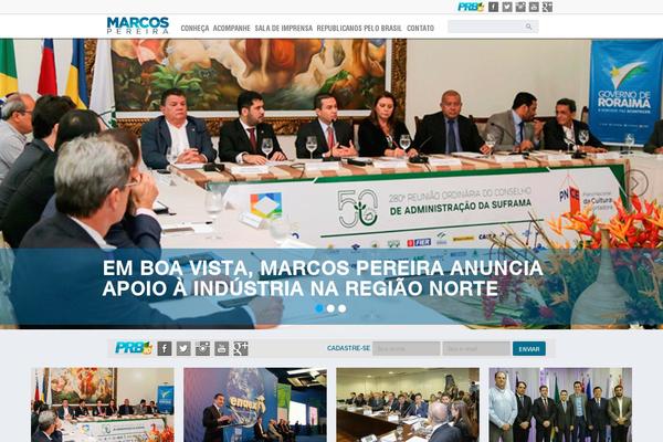 marcospereira.com site used Marcospereira