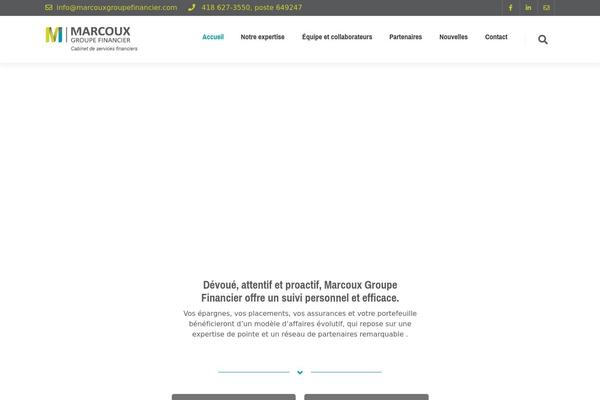 marcouxgroupefinancier.com site used Smartco