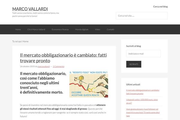 Genesis theme site design template sample
