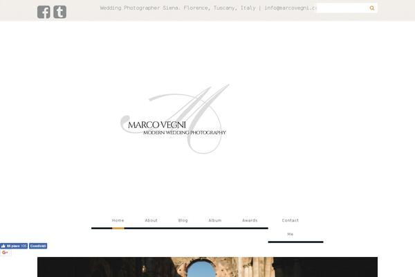 marcovegni.com site used The Journal