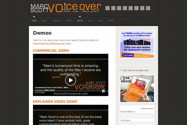 marcscottvoiceover.com site used Voiceover-pro