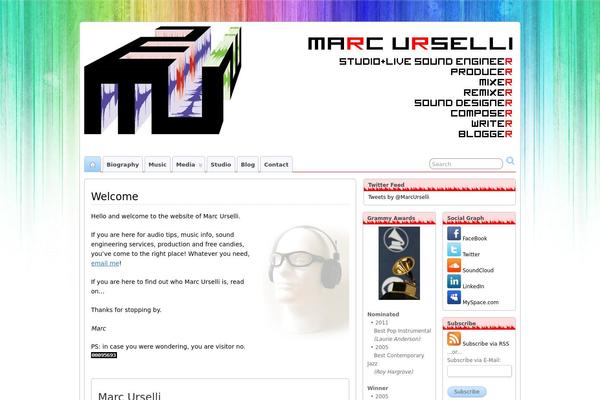 Suffusion theme site design template sample