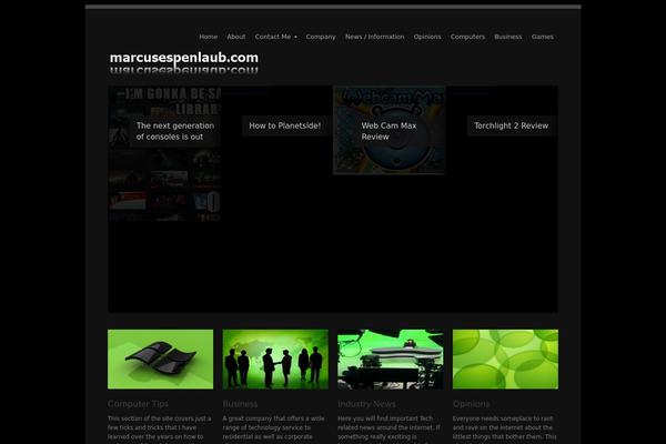 marcusespenlaub.com site used Echoes-packed