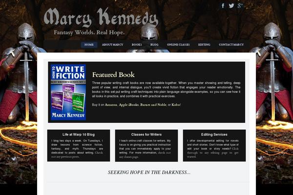 marcykennedy.com site used Bizco