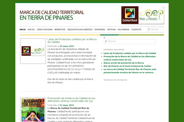 mardepinares.es site used Mardepinares