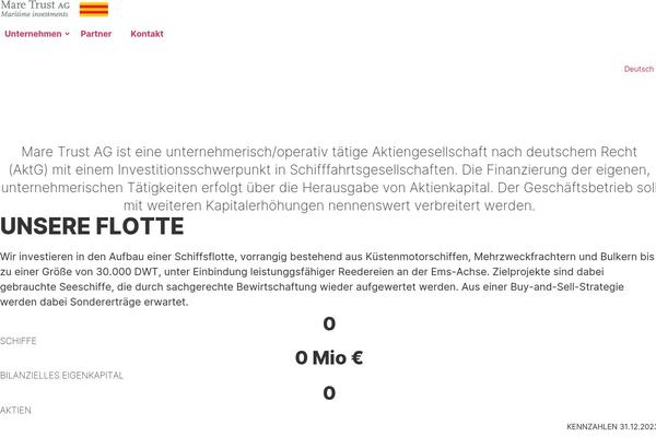 mare-trust.de site used Investment-child