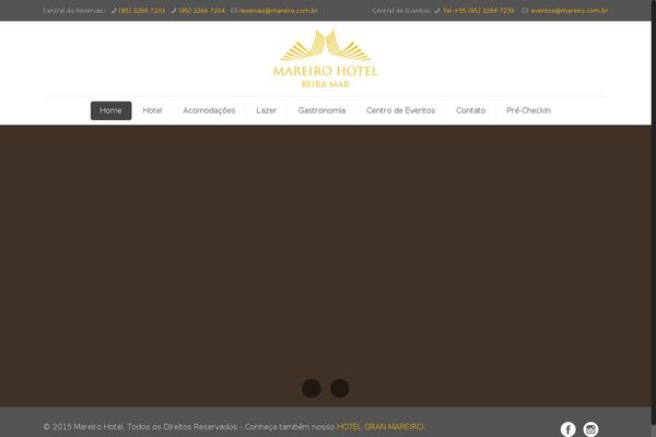 Hotel-child theme site design template sample